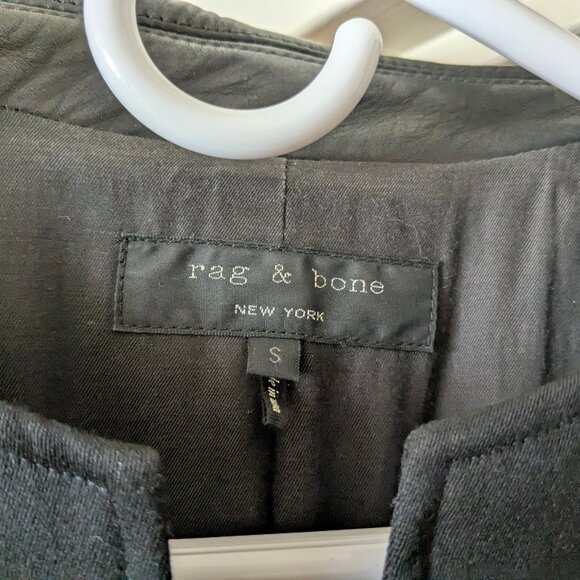 Rag & Bone Biker Tailcoat Jacket S - Picture 8 of 8